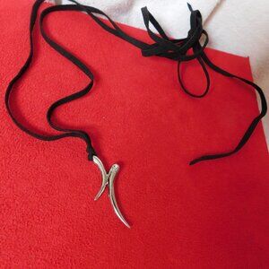 Ladies Morellato Necklace with "H" Designed Pendant with Diamond